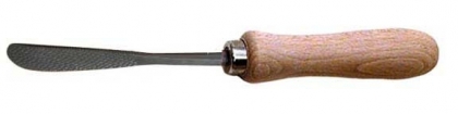 Wooden handle rifflers rasps