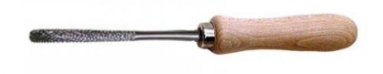 Wooden handle rifflers rasps